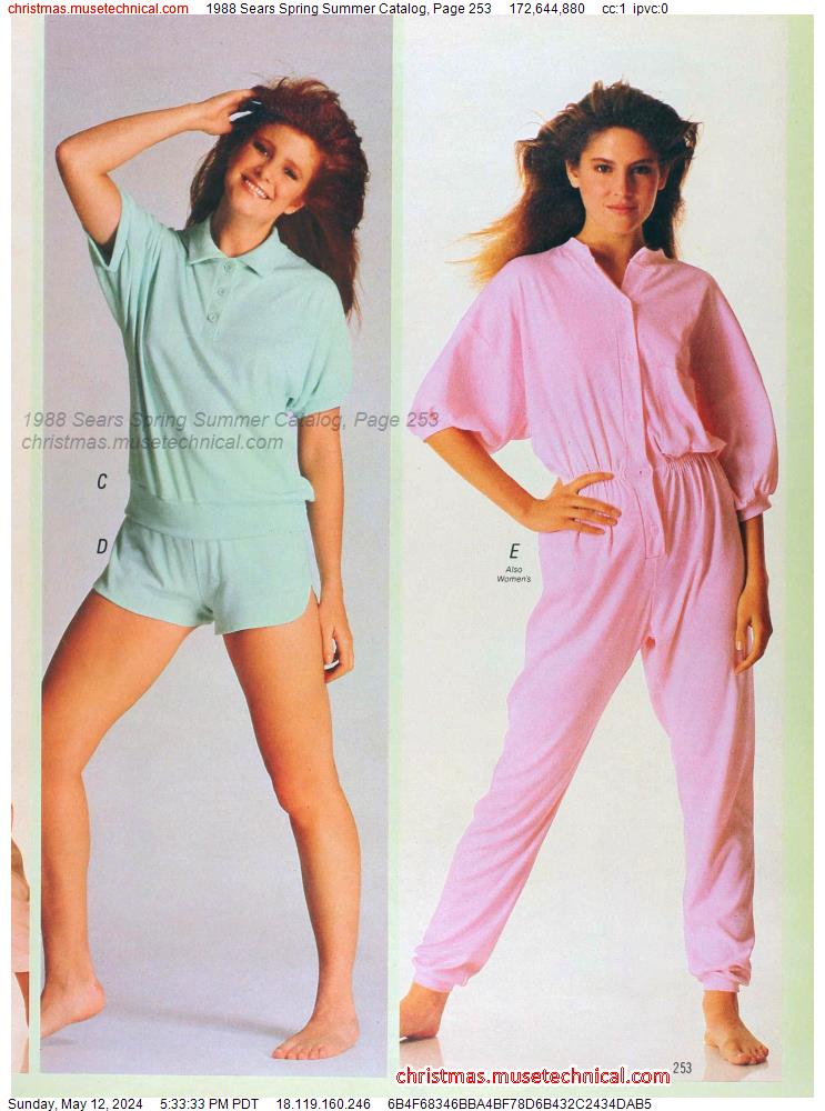 1988 Sears Spring Summer Catalog, Page 253