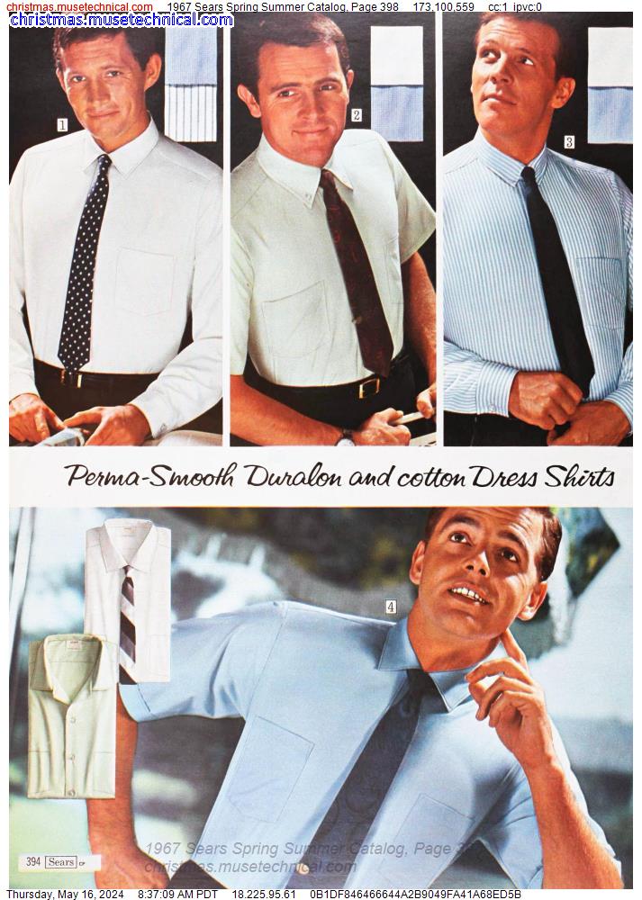 1967 Sears Spring Summer Catalog, Page 398