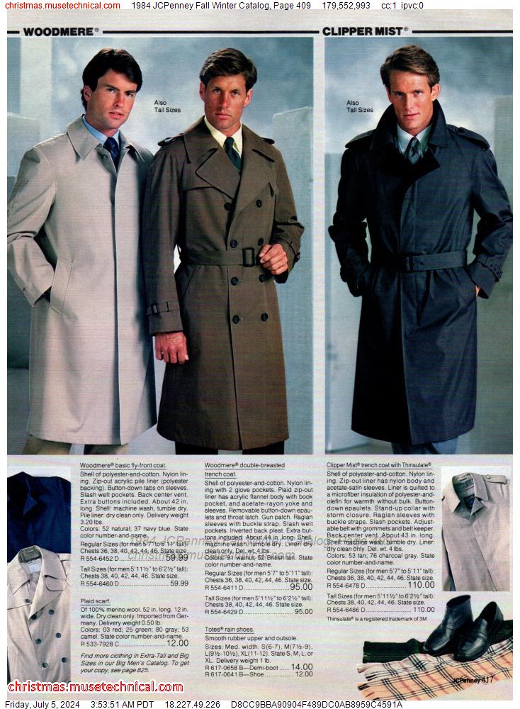 1984 JCPenney Fall Winter Catalog, Page 409