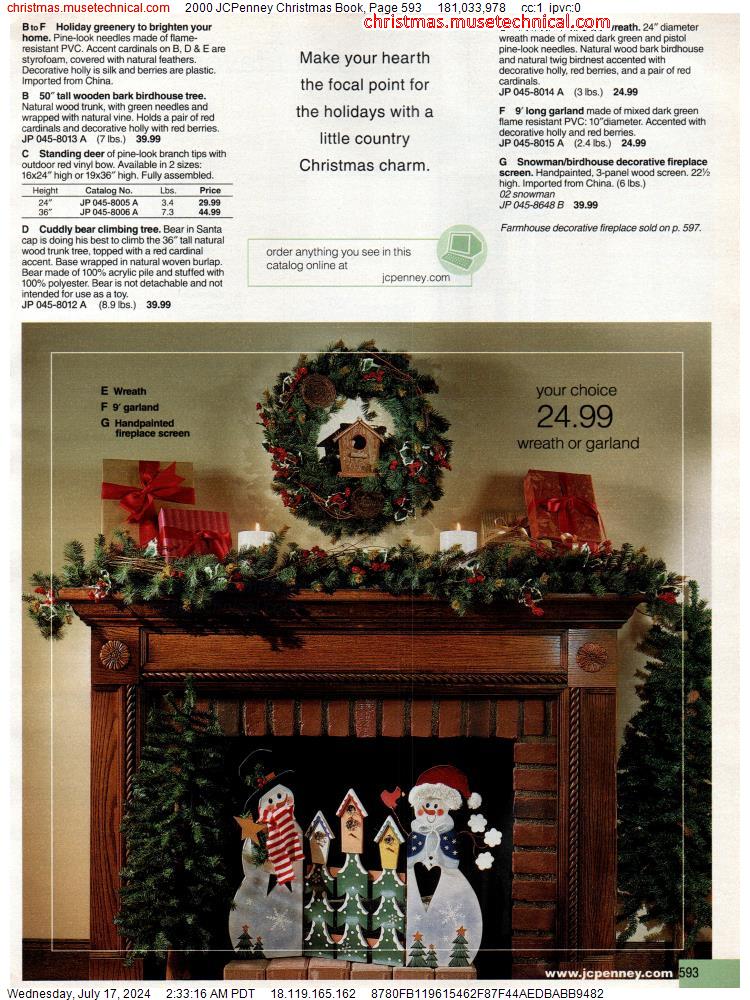 2000 JCPenney Christmas Book, Page 593