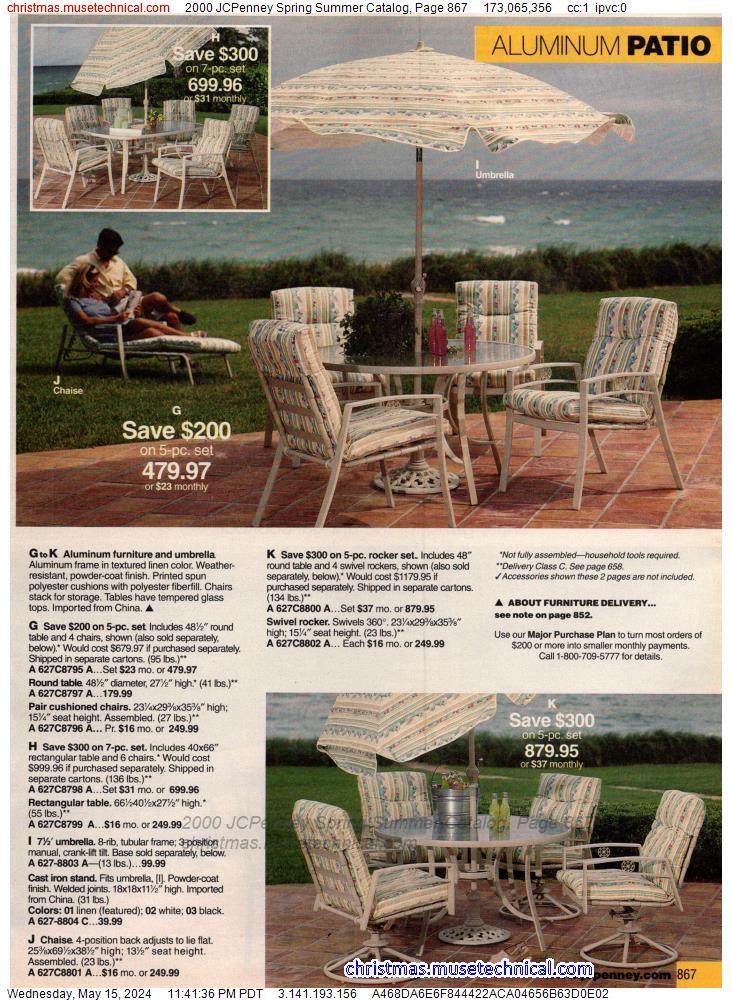 2000 JCPenney Spring Summer Catalog, Page 867