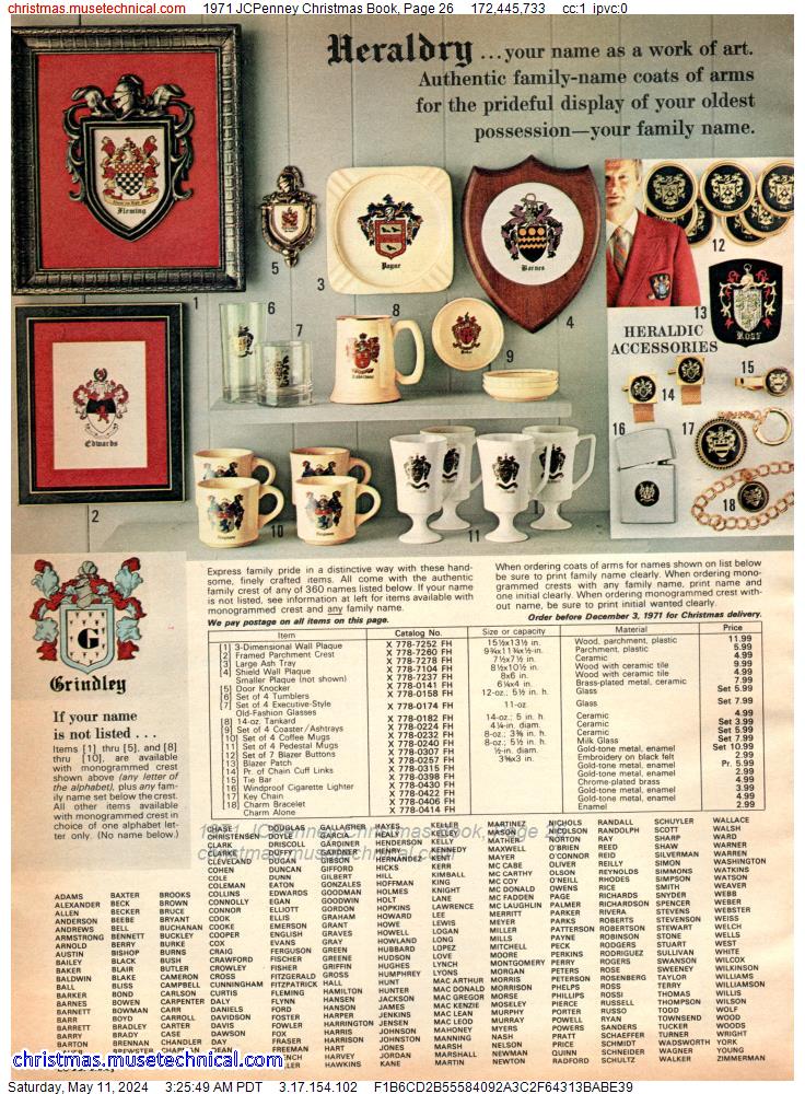 1971 JCPenney Christmas Book, Page 26