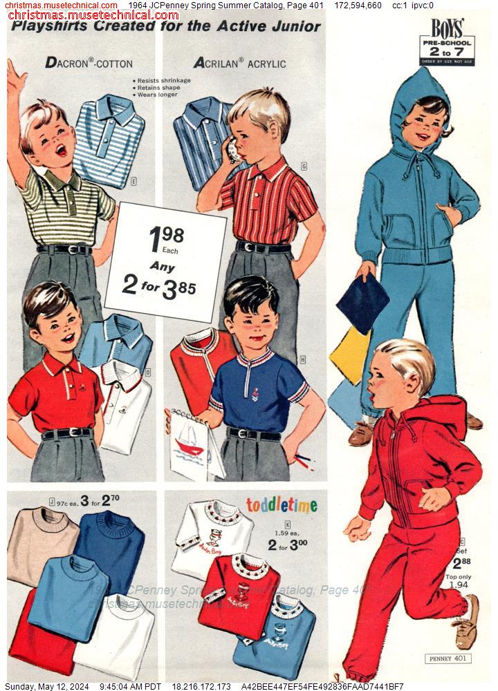 1964 JCPenney Spring Summer Catalog, Page 401