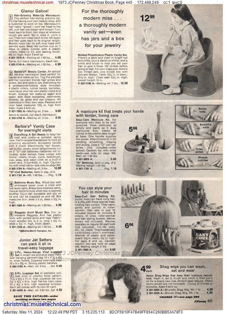 1973 JCPenney Christmas Book, Page 445
