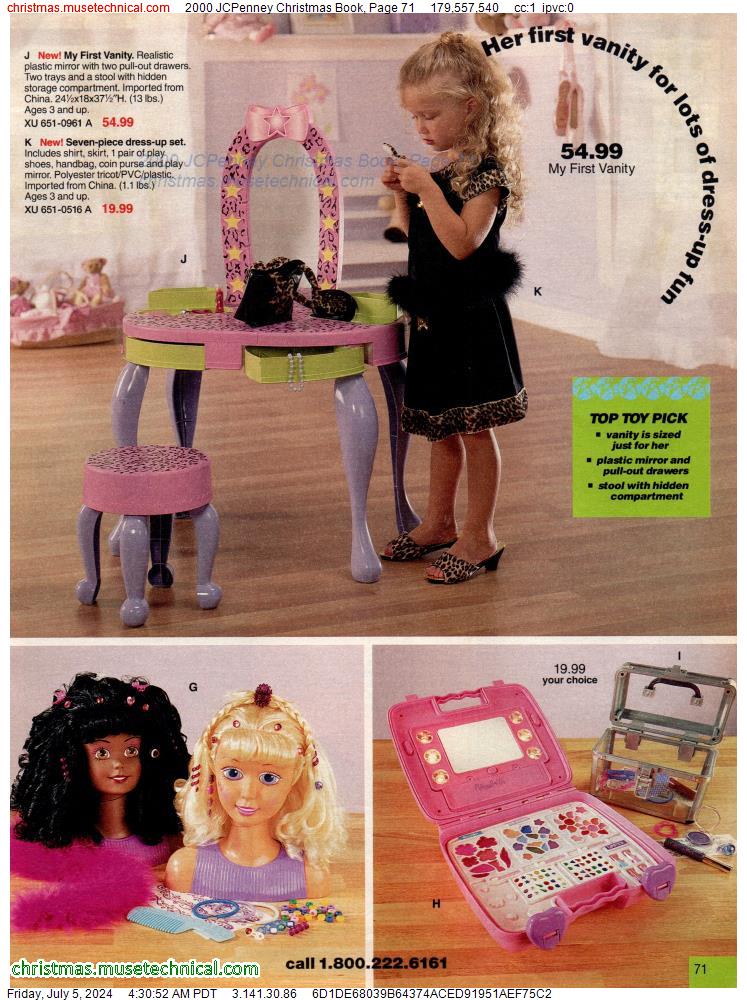 2000 JCPenney Christmas Book, Page 71