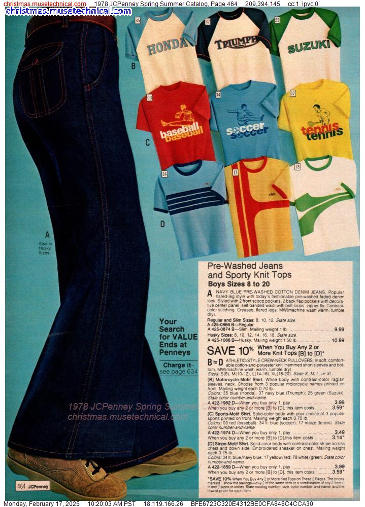 1978 JCPenney Spring Summer Catalog, Page 464