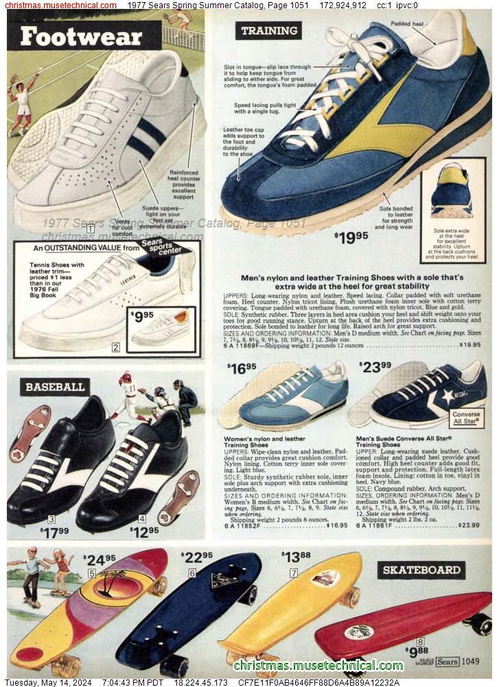 1977 Sears Spring Summer Catalog, Page 1051