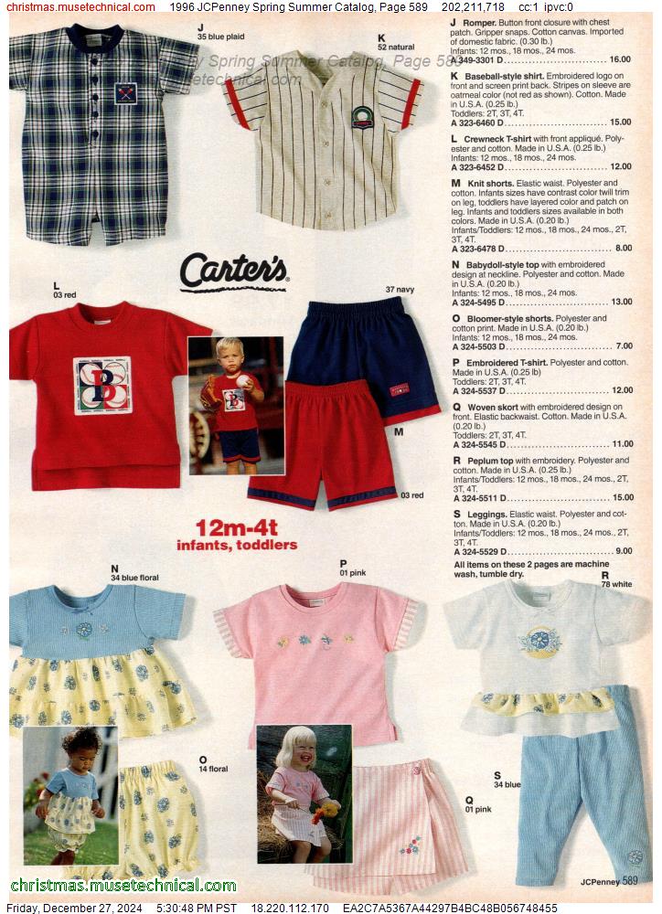 1996 JCPenney Spring Summer Catalog, Page 589