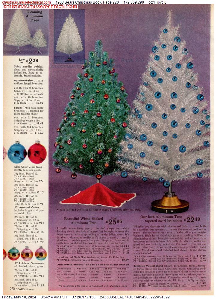 1963 Sears Christmas Book, Page 220