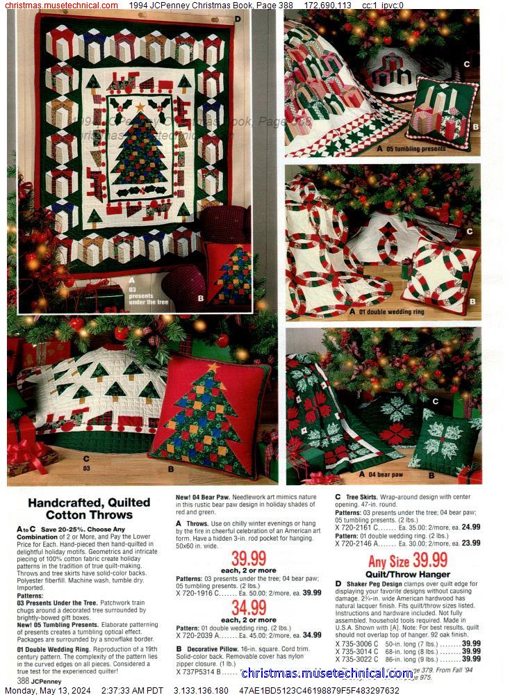 1994 JCPenney Christmas Book, Page 388