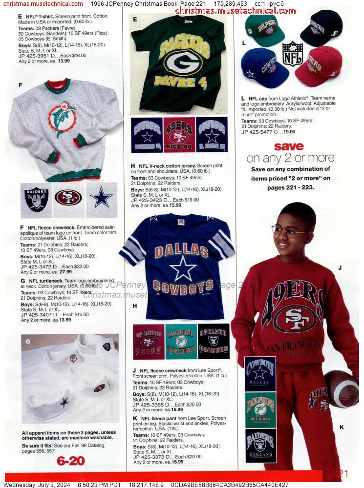 1996 JCPenney Christmas Book, Page 221