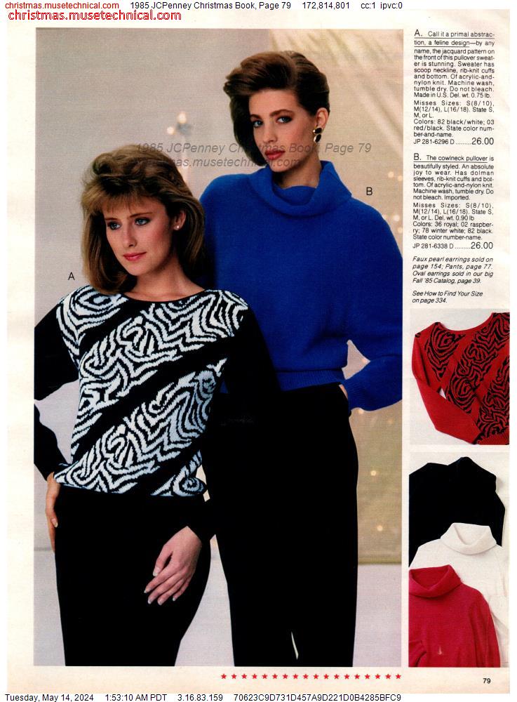 1985 JCPenney Christmas Book, Page 79