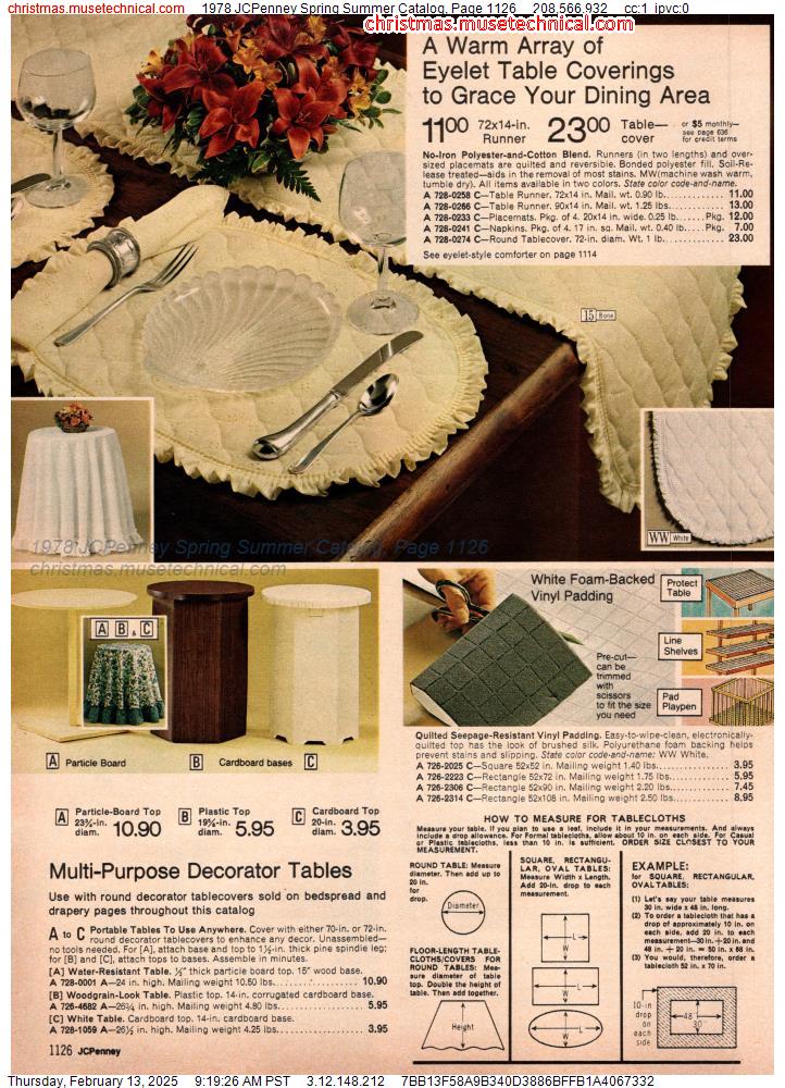 1978 JCPenney Spring Summer Catalog, Page 1126