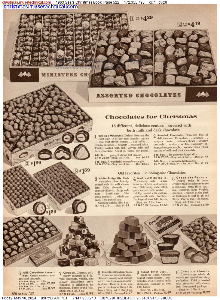 1963 Sears Christmas Book, Page 522