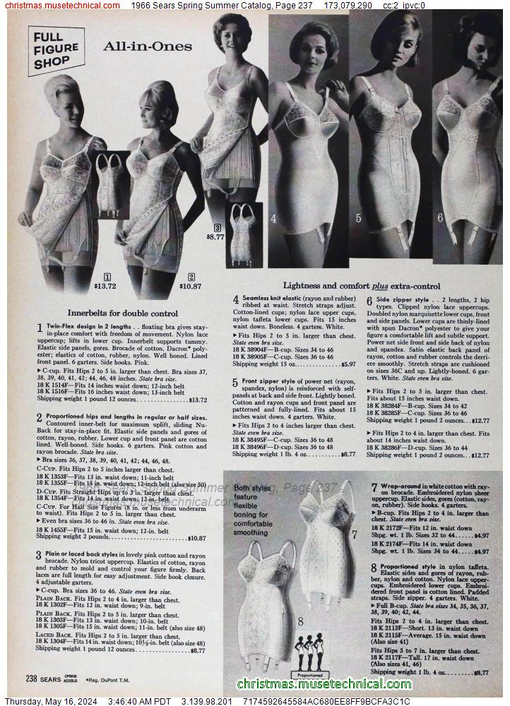 1966 Sears Spring Summer Catalog, Page 237