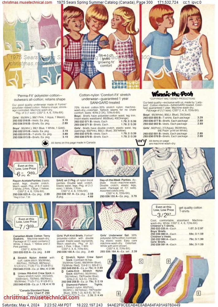 1975 Sears Spring Summer Catalog (Canada), Page 300