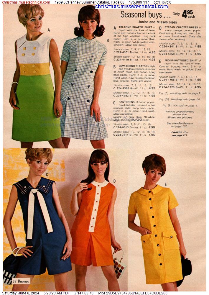 1969 JCPenney Summer Catalog, Page 68
