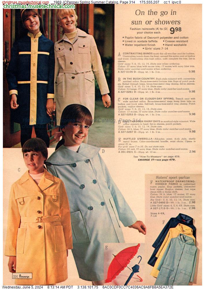 1969 JCPenney Spring Summer Catalog, Page 314