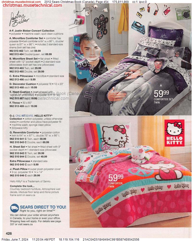 2012 Sears Christmas Book (Canada), Page 454