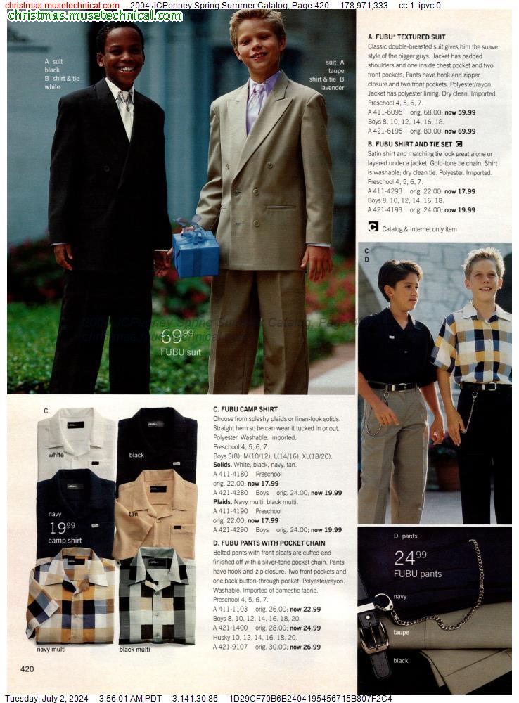 2004 JCPenney Spring Summer Catalog, Page 420