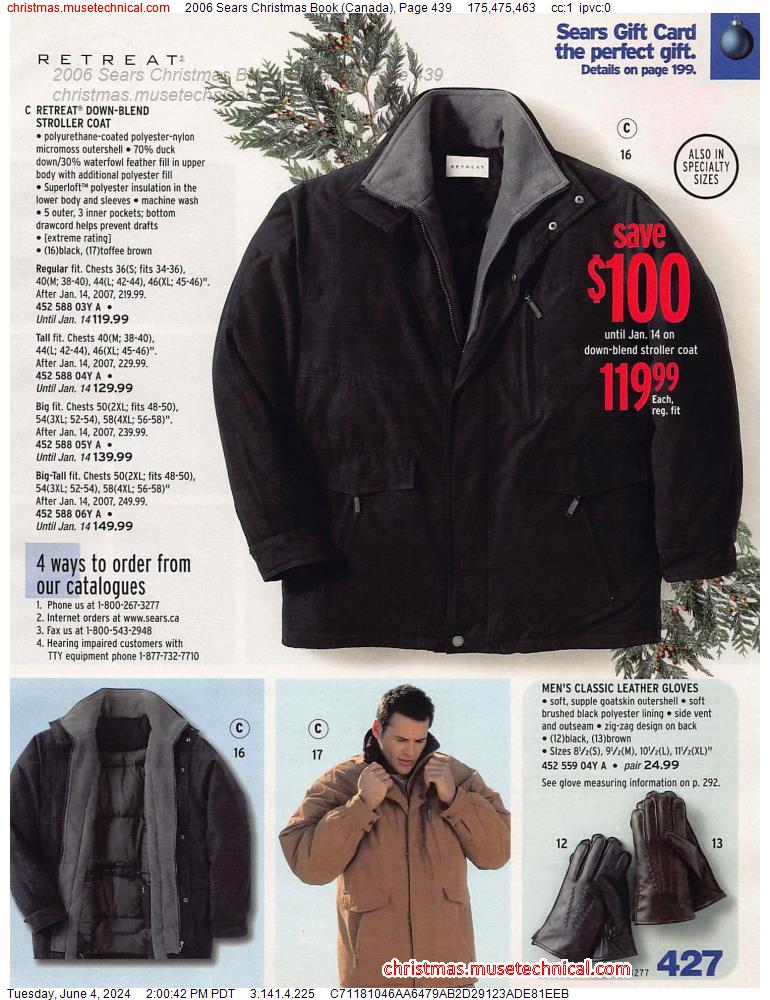 2006 Sears Christmas Book (Canada), Page 439