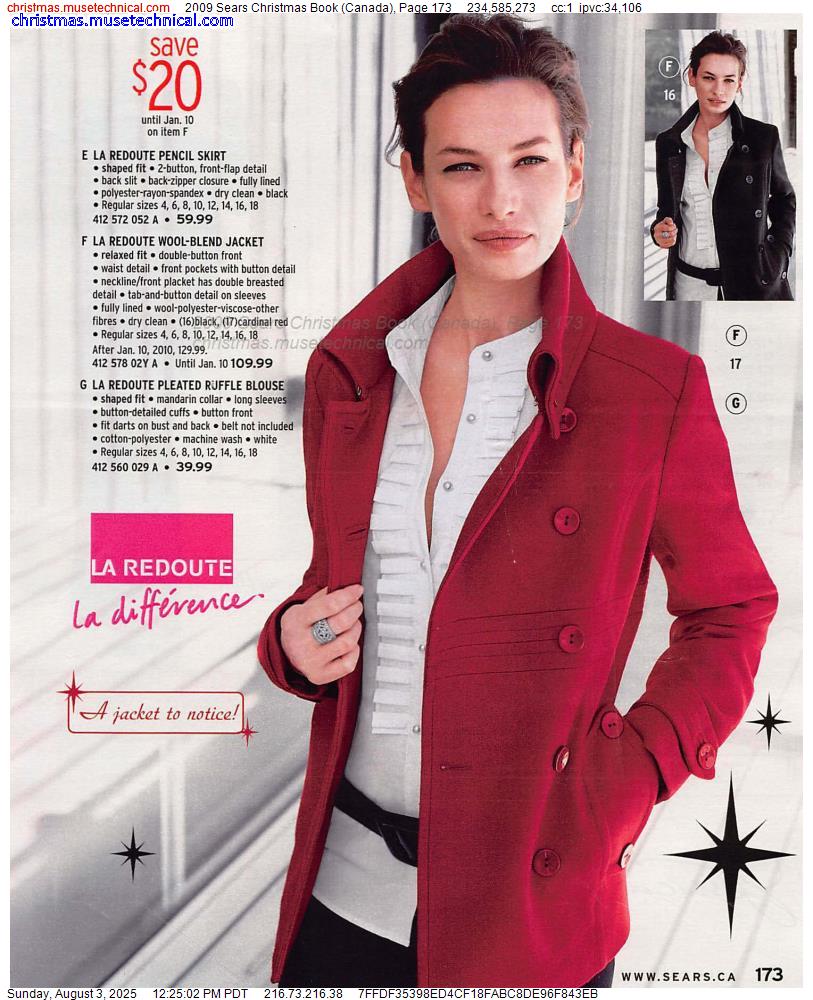 2009 Sears Christmas Book (Canada), Page 173