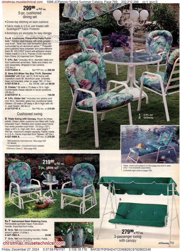 1996 JCPenney Spring Summer Catalog, Page 769