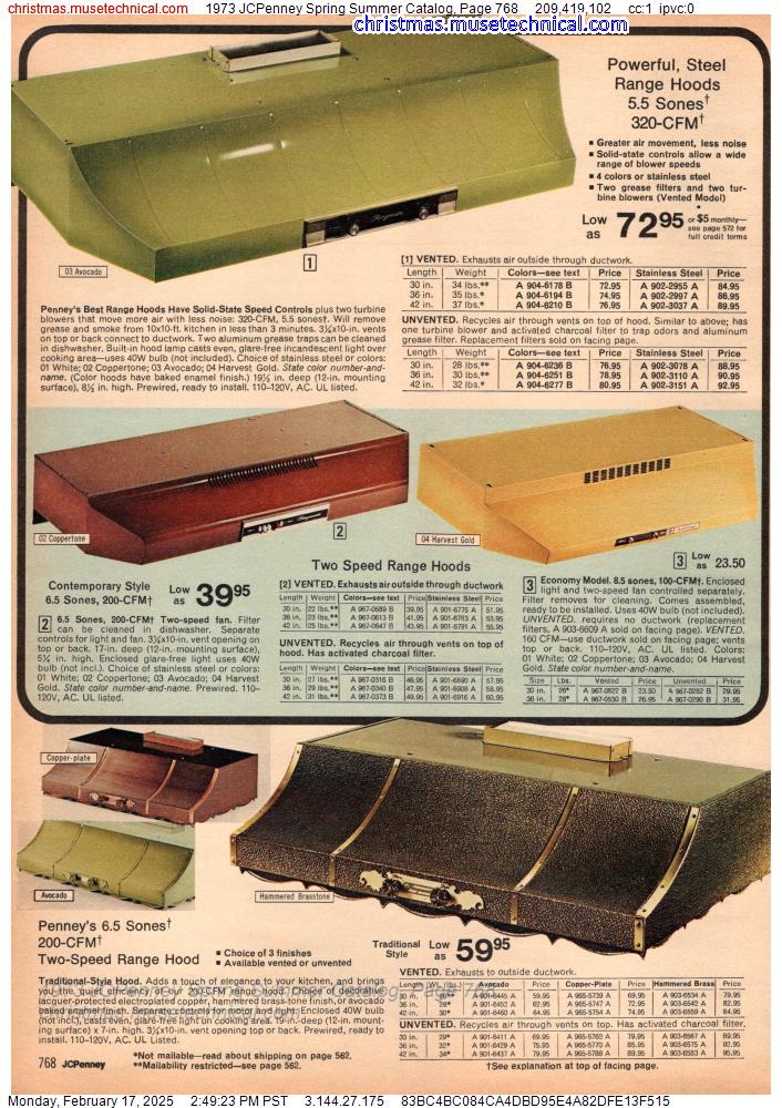 1973 JCPenney Spring Summer Catalog, Page 768