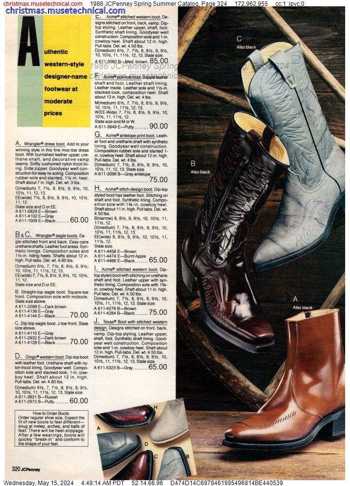 1986 JCPenney Spring Summer Catalog, Page 324