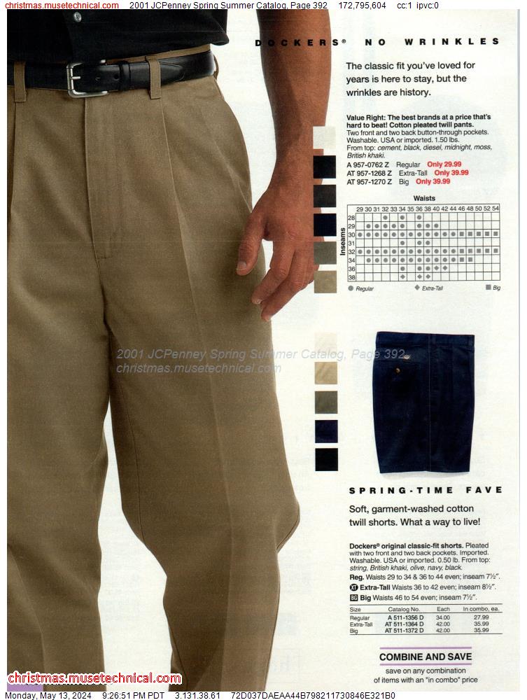 2001 JCPenney Spring Summer Catalog, Page 392