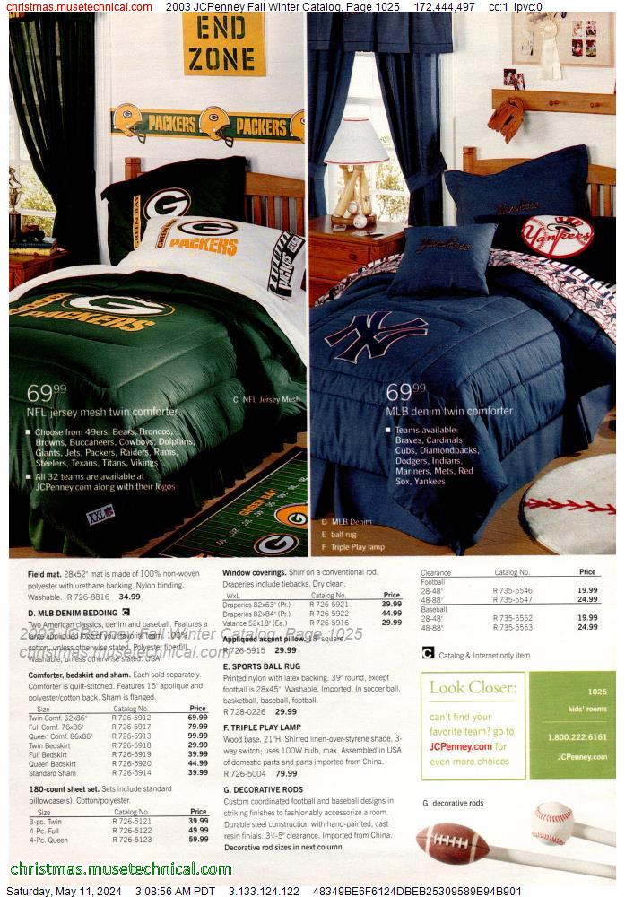 2003 JCPenney Fall Winter Catalog, Page 1025