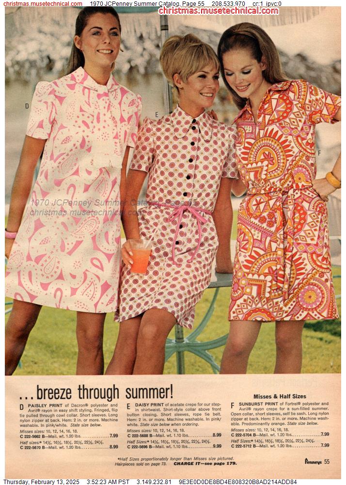 1970 JCPenney Summer Catalog, Page 55