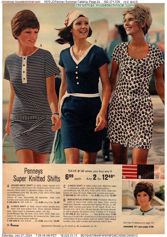 1970 JCPenney Summer Catalog, Page 24