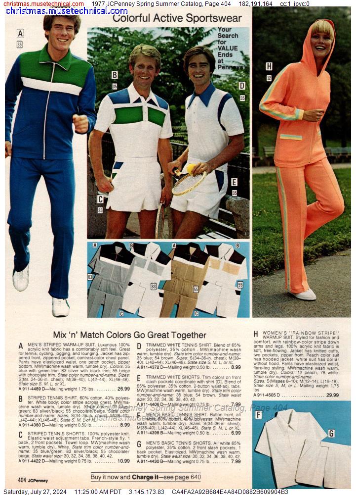1977 JCPenney Spring Summer Catalog, Page 404