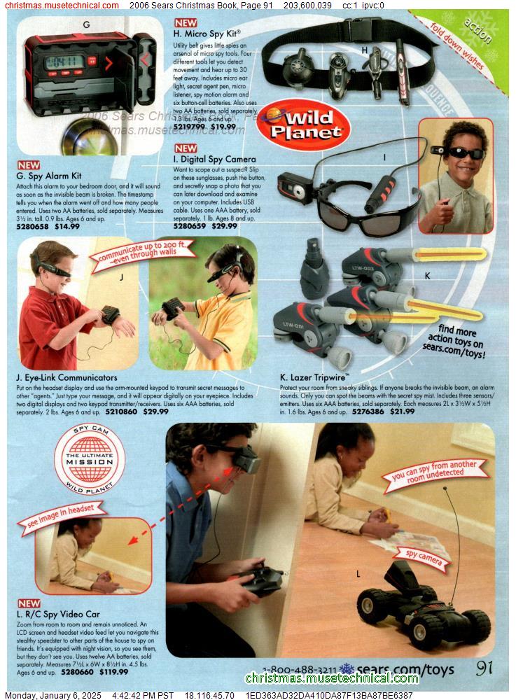 2006 Sears Christmas Book, Page 91