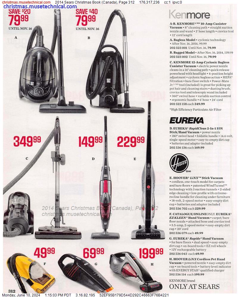 2014 Sears Christmas Book (Canada), Page 312