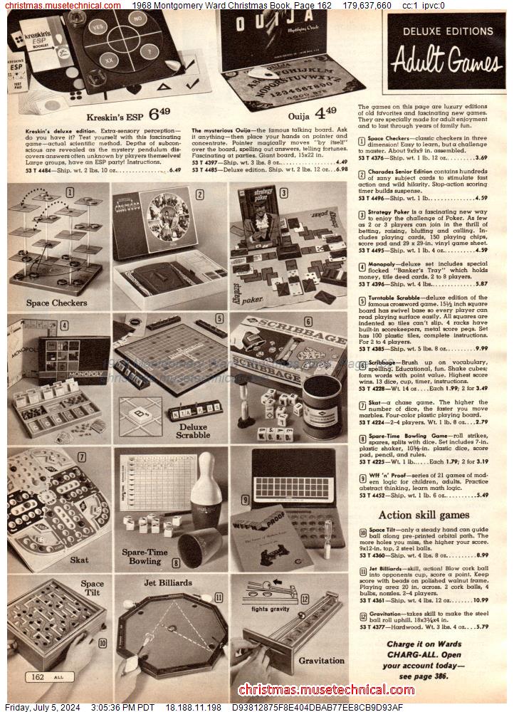 1968 Montgomery Ward Christmas Book, Page 162