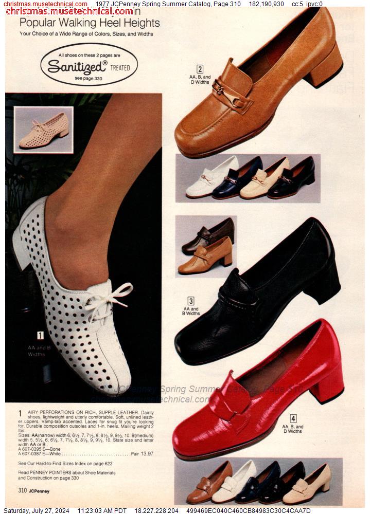 1977 JCPenney Spring Summer Catalog, Page 310