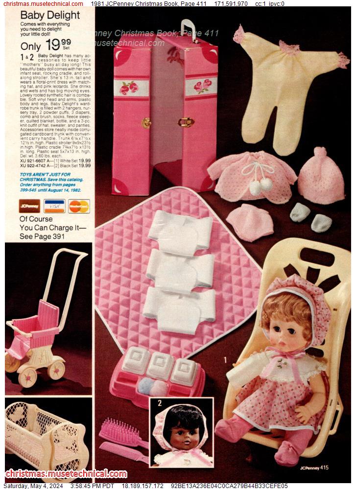 1981 JCPenney Christmas Book, Page 411