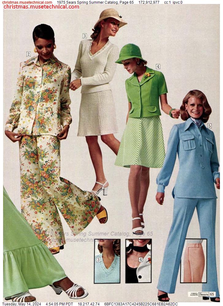 1975 Sears Spring Summer Catalog, Page 65