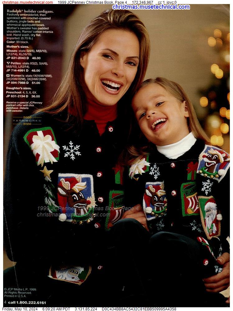 1999 JCPenney Christmas Book, Page 4