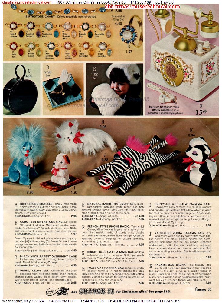 1967 JCPenney Christmas Book, Page 85