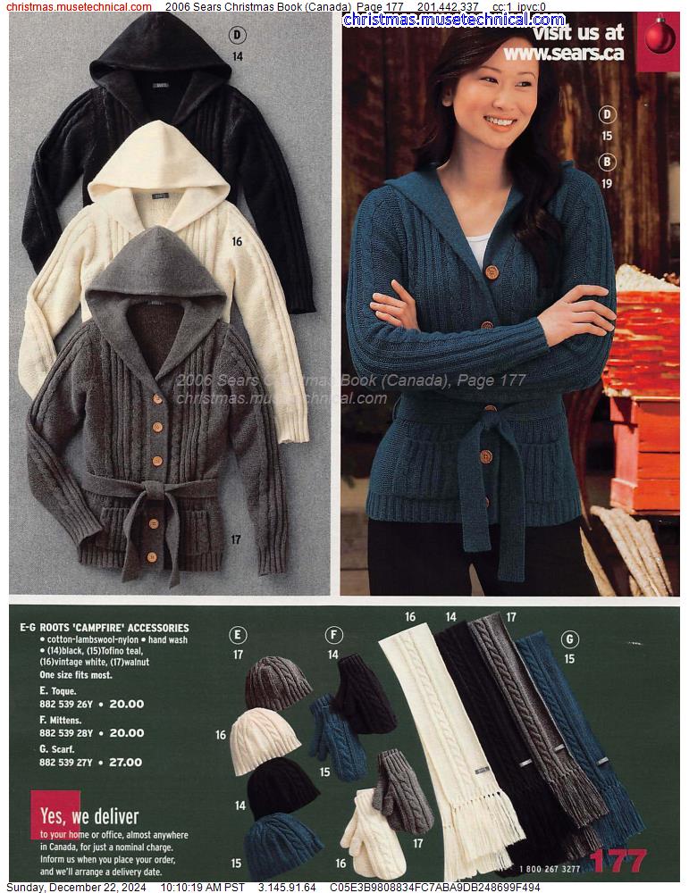 2006 Sears Christmas Book (Canada), Page 177