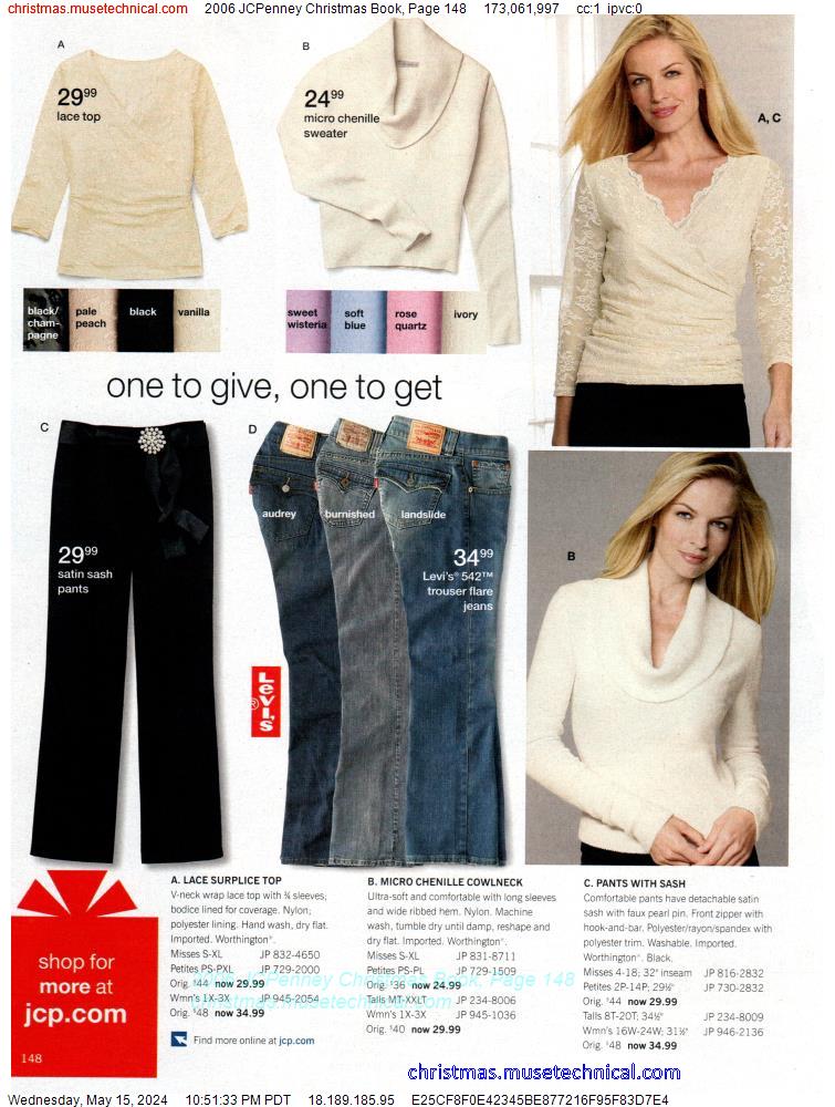 2006 JCPenney Christmas Book, Page 148