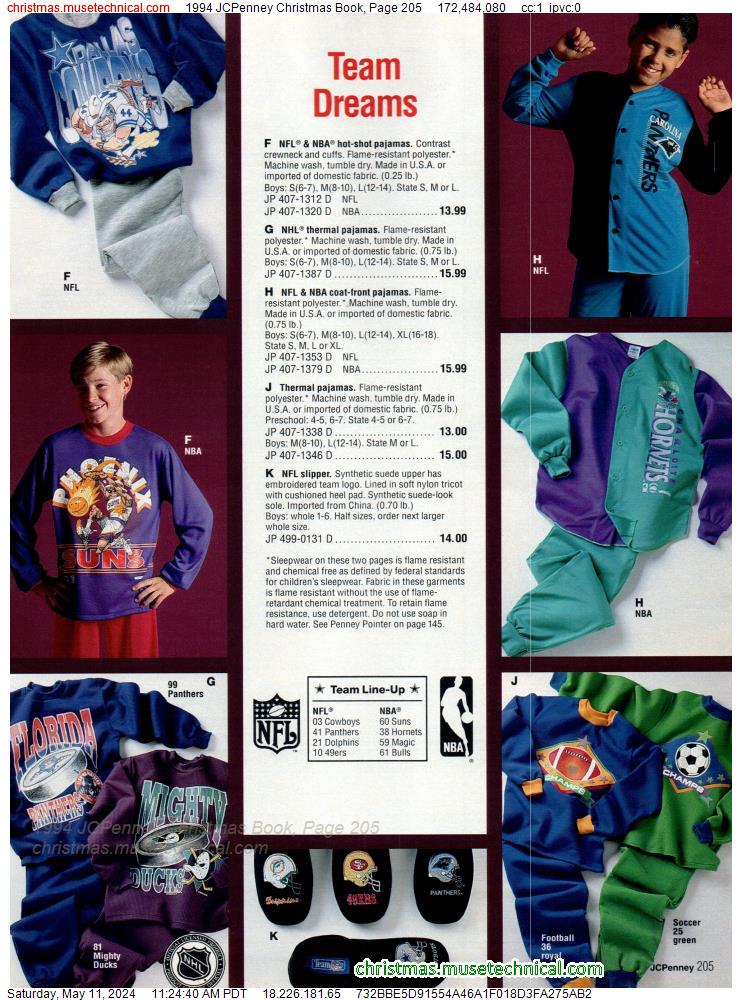1994 JCPenney Christmas Book, Page 205