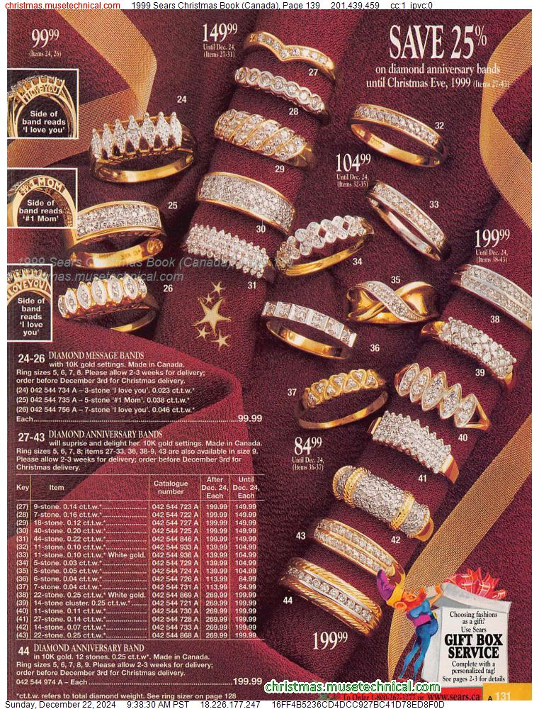 1999 Sears Christmas Book (Canada), Page 139