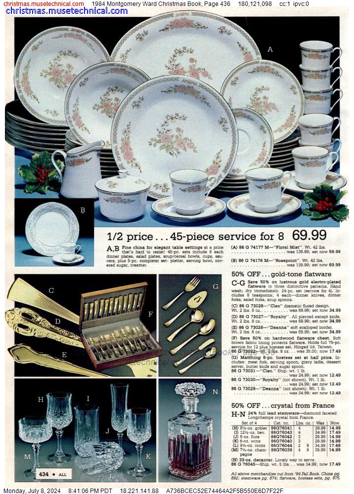1984 Montgomery Ward Christmas Book, Page 436
