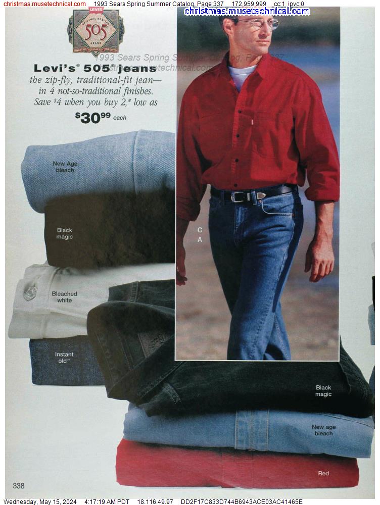 1993 Sears Spring Summer Catalog, Page 337