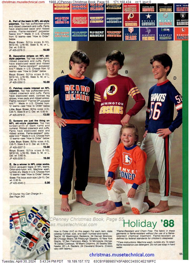 1988 JCPenney Christmas Book, Page 55