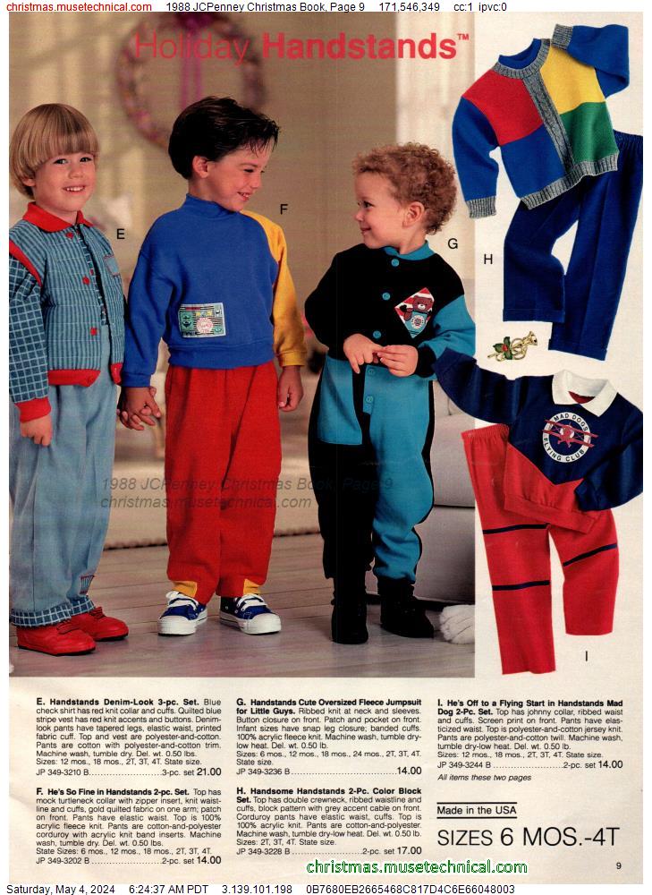 1988 JCPenney Christmas Book, Page 9